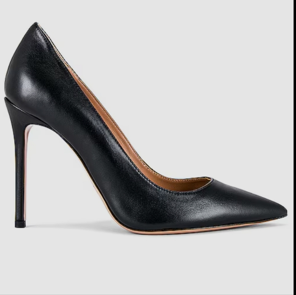 NIB Lita By Ciara Black Leather Pumps